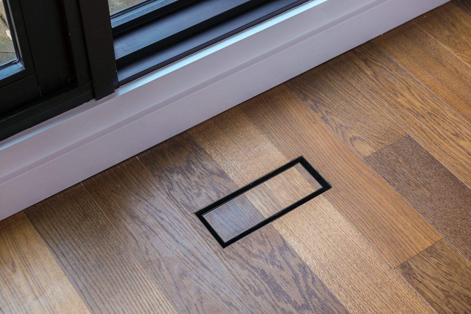Entry vestibule detail, Forest Hill renovation, Toronto