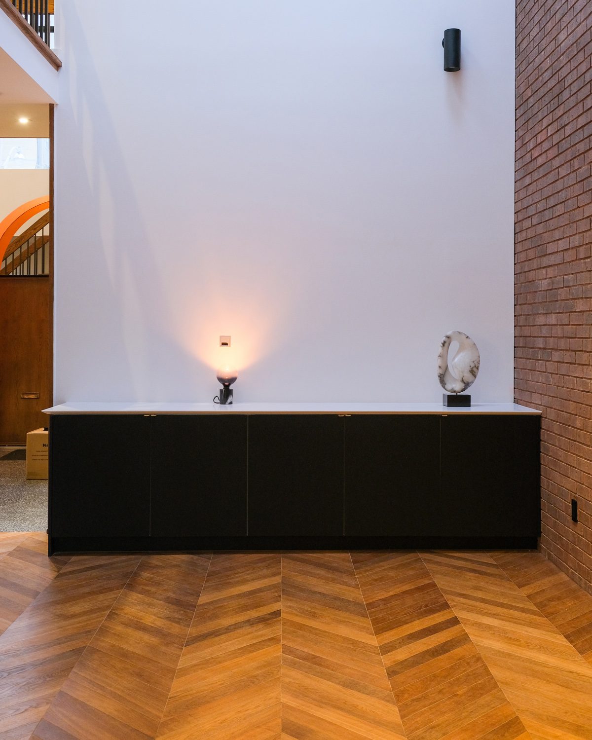 Home theatre seating, Forest Hill renovation, Toronto