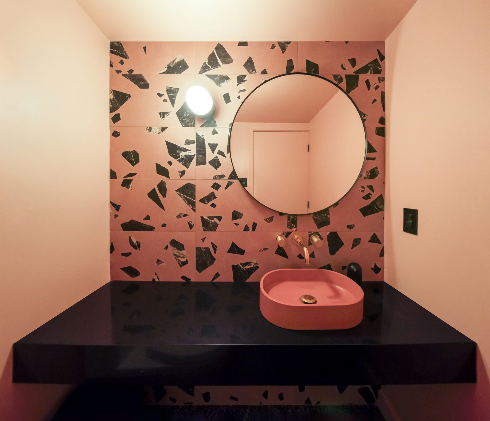 Powder room, Forest Hill renovation, Toronto