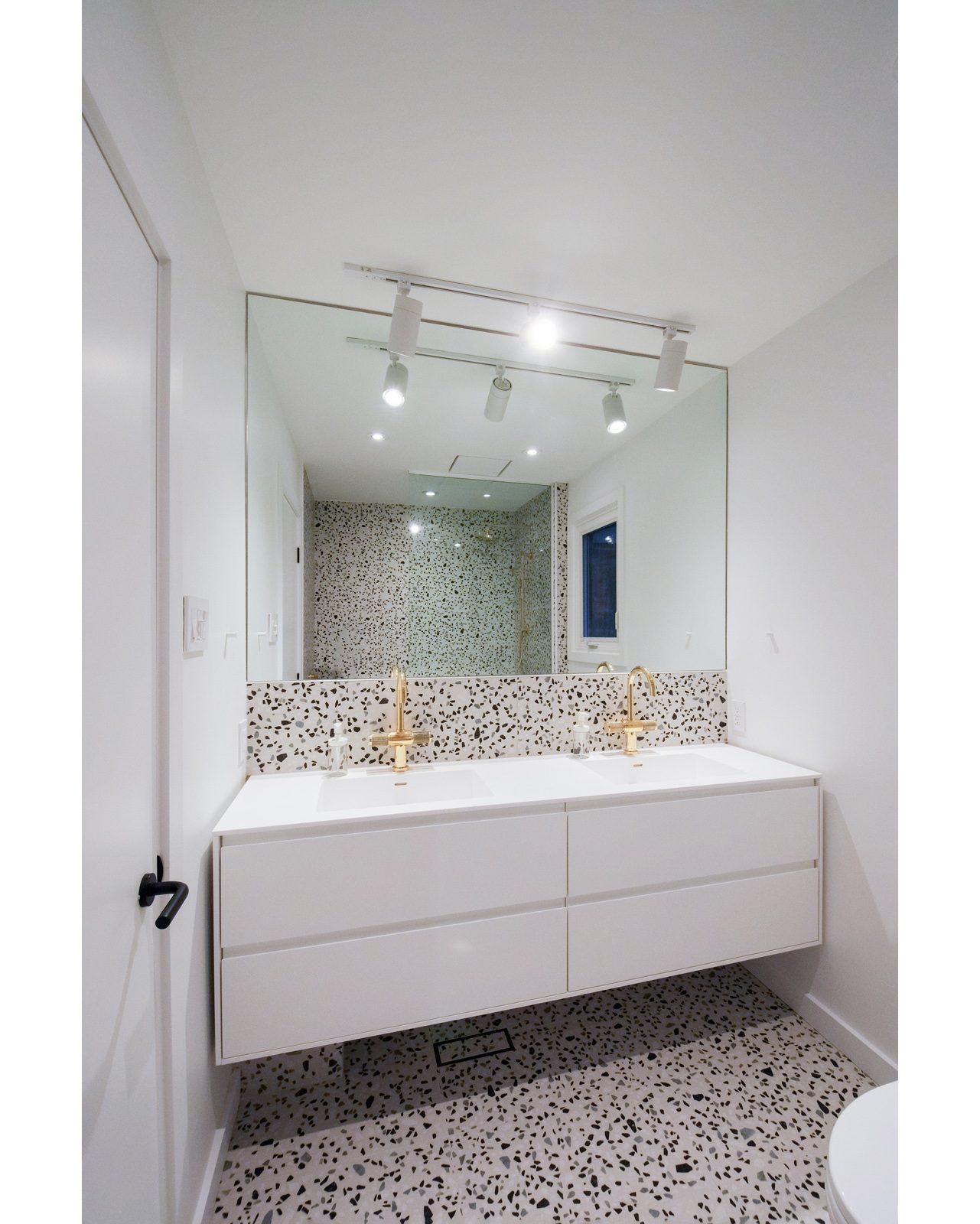 Primary bathroom, Forest Hill renovation, Toronto
